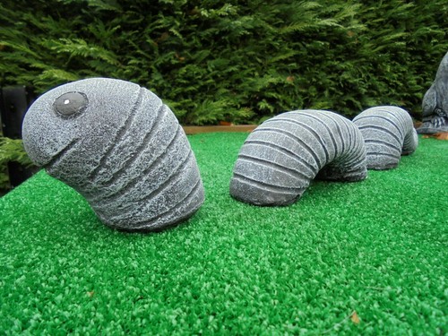 Large worm concrete - worm,