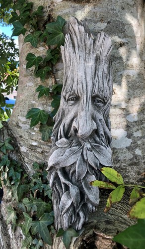Long greenman plaque - greenman, |
