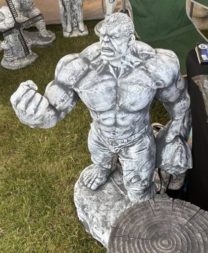Concrete stone garden - concrete,