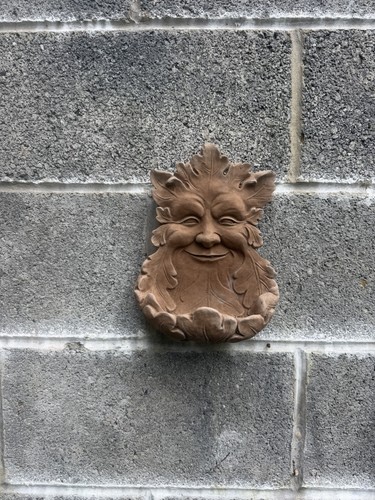 Green man tree - green,
