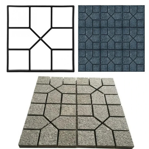 Diy garden path - garden, mold