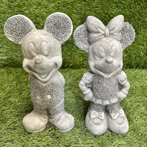 Concrete mickey minnie - mickey, mouse