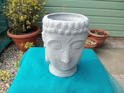 Concrete garden statues - garden,