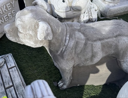 Concrete stone garden - concrete,